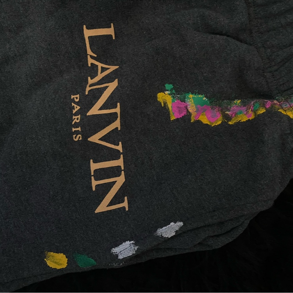 Lanvin Men's Grey Trousers